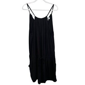 Old Navy Black One Piece XL Romper Comfortable Versatile Summer Staple